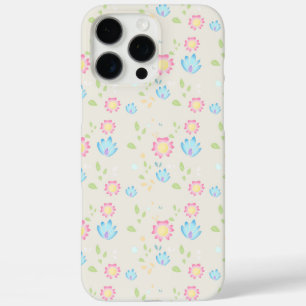 Schattige Spring Flowers ontwerp iPhone 16 Pro Max Hoesje