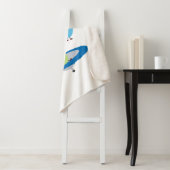 Schattige springende Snoepjes bonen dragen zonnebr Sherpa Deken (In situ)