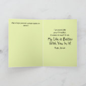 Schattige sprookjeskunstwerk Kikker en Muizenvrien Kaart (Binnen)