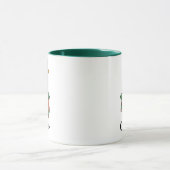 Schattige St. Patrick's Day Geluks Kabouter Dwerg Mok (Midden)