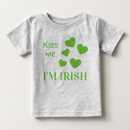Schattige St. Patricks Day Kus me, ik ben Iers (Voorkant)