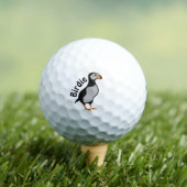 Schattige staande Puffin-Cartoon voor paarden Golfballen (Insitu Shirt)