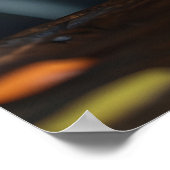 Schattige Staffordshire bull terrier verjaardagson Poster (Hoek)