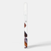 SCHATTIGE STAPEL VAN BASSET HOUND PUPPYHONDEN Case-Mate iPhone CASE (Achterkant / Links)