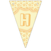 Schattige Star Happy Birthday Vlaggetjes (Tweede vlag)