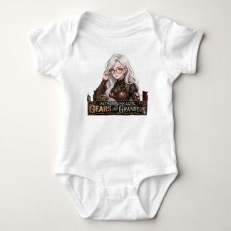Schattige Steampunk Anime Meisjeskunst voor Kinder Romper