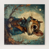 Schattige Steampunk Chipmunk Legpuzzel (Horizontaal)