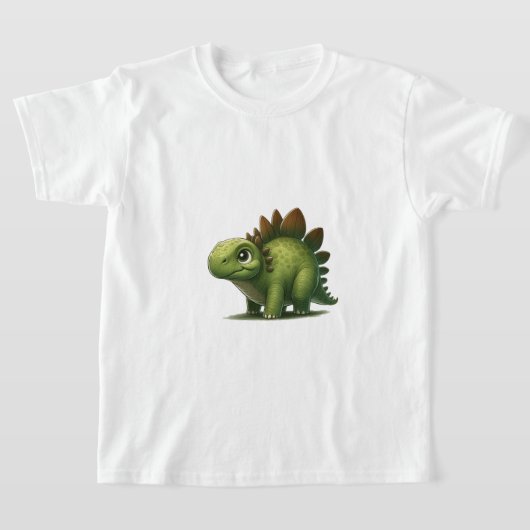 Schattige Stegosaurus – Kammli's Friends Collectie T-shirt (Laagn)