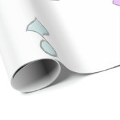 schattige sterren en muzikale noten cadeaupapier (Rol Hoek)