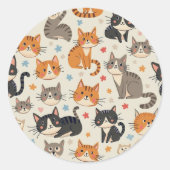 schattige Sticker (Voorkant)