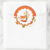 Schattige Sticker voor  meisje met handschildering (Tas)