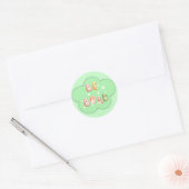 Schattige sticker | Wees dapper (Envelop)