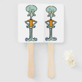 schattige stickers handwaaier (Voorkant en achterkant)