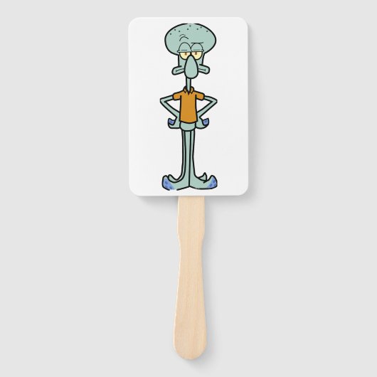 schattige stickers handwaaier (Voorkant)