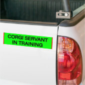 Schattige stickers voor Corgi bediende (Op Truck)