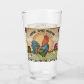 schattige stijgschuur Landbouwhuis Glas (Achterkant)