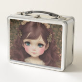 Schattige  stijl Chibi Kawaii Girl Art (Voorkant)