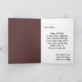 Schattige  stijl Chibi Kawaii Girl Art Kaart (Binnen)