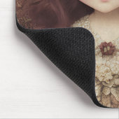 Schattige  stijl Chibi Kawaii Girl Art Muismat (Hoek)