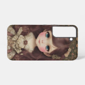Schattige  stijl Chibi Kawaii Girl Art Samsung Galaxy Hoesje (Achterkant horizontaal)