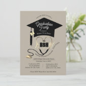 Schattige Stijlvol Modern Bewerkbaar Verpleegster Kaart (Staand voorkant)