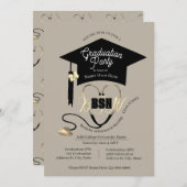 Schattige Stijlvol Modern Bewerkbaar Verpleegster Kaart (Voorkant / Achterkant)