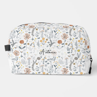 Schattige Stijlvolle Bloemen Cometic Pencil Hoesje Toilettasje