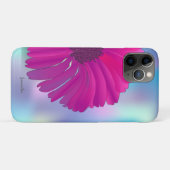 Schattige stijlvolle Daisy, langwerpige holografis Case-Mate iPhone Case (Achterkant (horizontaal))