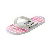 Schattige Stingray Onderwater Strandontwerp voor K Kinder Teenslippers (Schuin)
