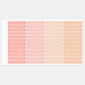 Schattige Stitches Lint Pastel Waterdicht Naam Lab Labels (Vel)