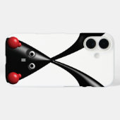 Schattige Stoer Konijntje Boxerkonijn Case-Mate iPhone Case (Achterkant (horizontaal))