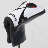 Schattige Stoer Konijntje Boxerkonijn Golfheadcover (3/4 voorkant)