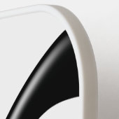 Schattige stoer konijntje boxerkonijn. Monogram Pickleball Paddle (Links Detail)