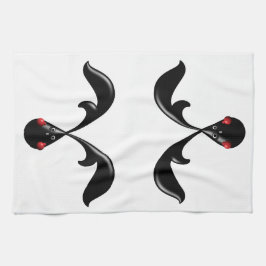 Schattige Stoer Konijntje Boxerkonijn Theedoek