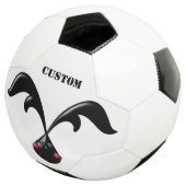 Schattige Stoer Konijntje Boxerkonijn Voetbal (Drie kwart)