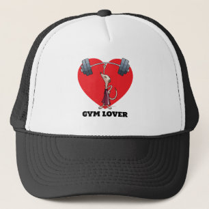 Schattige stokstaartjes gymliefhebber grappige gew trucker pet