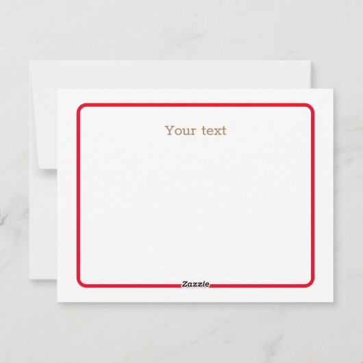 Schattige stokstaartjes rode platte kerstkaart (Achterkant)