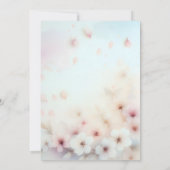 Schattige Stork binnenkort aangekondigd Uitnodigin Kaart (Achterkant)