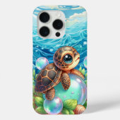 Schattige strand zee schildpad Case-Mate iPhone case (Achterkant)