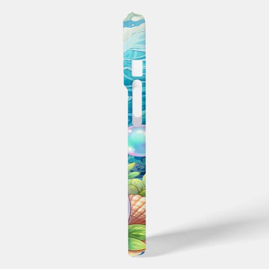 Schattige strand zee schildpad Case-Mate iPhone case (Achterkant / Links)