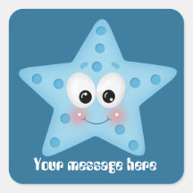 Schattige strand zeesterren bericht toevoegen stic