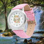schattige strandaap aap horloge<br><div class="desc">schattige strandaap monkey bijvoegen naam bekijken</div>