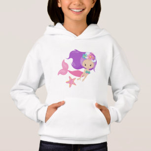 schattige strandmatroos liefhebbers Hoodie