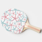 Schattige strandpatroon tafeltennisbatje (Zijkant)
