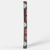 Schattige Strawberry Design met aangepaste naam Samsung Galaxy Hoesje (Rechterkant)