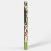 Schattige Strawberry Design met aangepaste naam Samsung Galaxy Hoesje (Rechterkant)