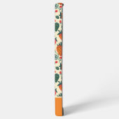 Schattige Strawberry Design met aangepaste naam Samsung Galaxy Hoesje (Linkerkant)