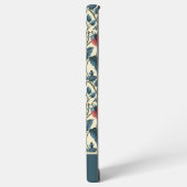 Schattige Strawberry Design met aangepaste naam Samsung Galaxy Hoesje (Linkerkant)