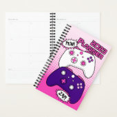 Schattige stripboek roze controller gamer meisje planner (Display)