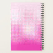 Schattige stripboek roze controller gamer meisje planner (Achterkant)